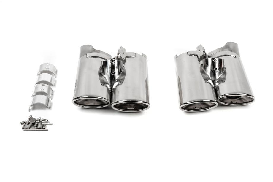 Mercedes S-class W220 1998-2005 Embouts d'échappement V2 (2 pcs) Photo 3