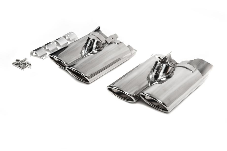 Mercedes S-class W220 1998-2005 Embouts d'échappement V2 (2 pcs) Photo 1