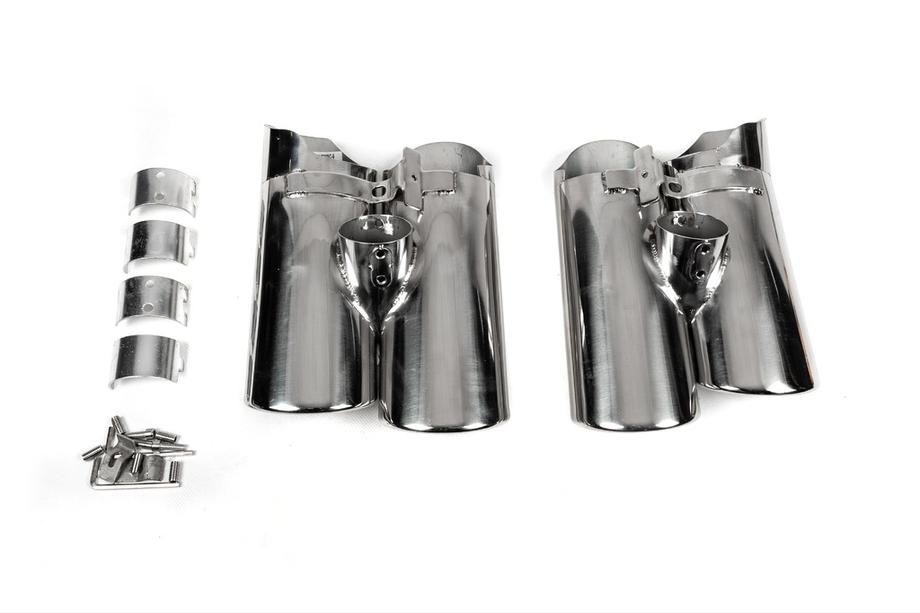 Mercedes S-class W220 1998-2005 Embouts d'échappement V2 (2 pcs) Photo 6