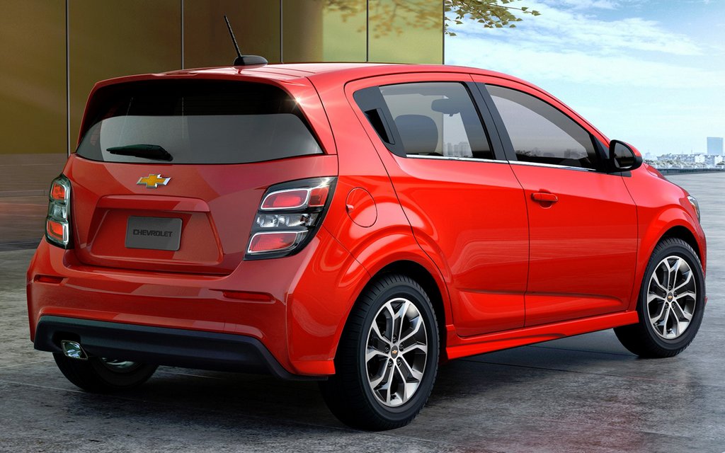 Restaylingoviy berline Chevrolet Aveo