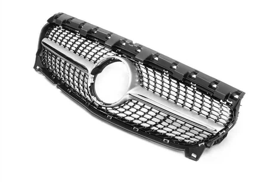 Mercedes CLA C117 2013-2019 Calandre Avant (2017-2019, Diamond Silver) Photo 7