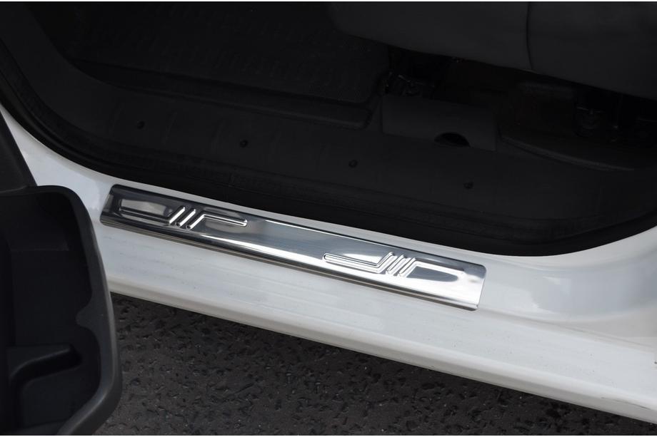Citroen Jumpy 2007–2017 Seuils de Porte Inox 2 pcs Omsa Image