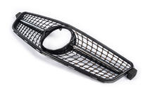 Mercedes C-class W204 2007-2015 Calandre Avant Diamond Black photo 3