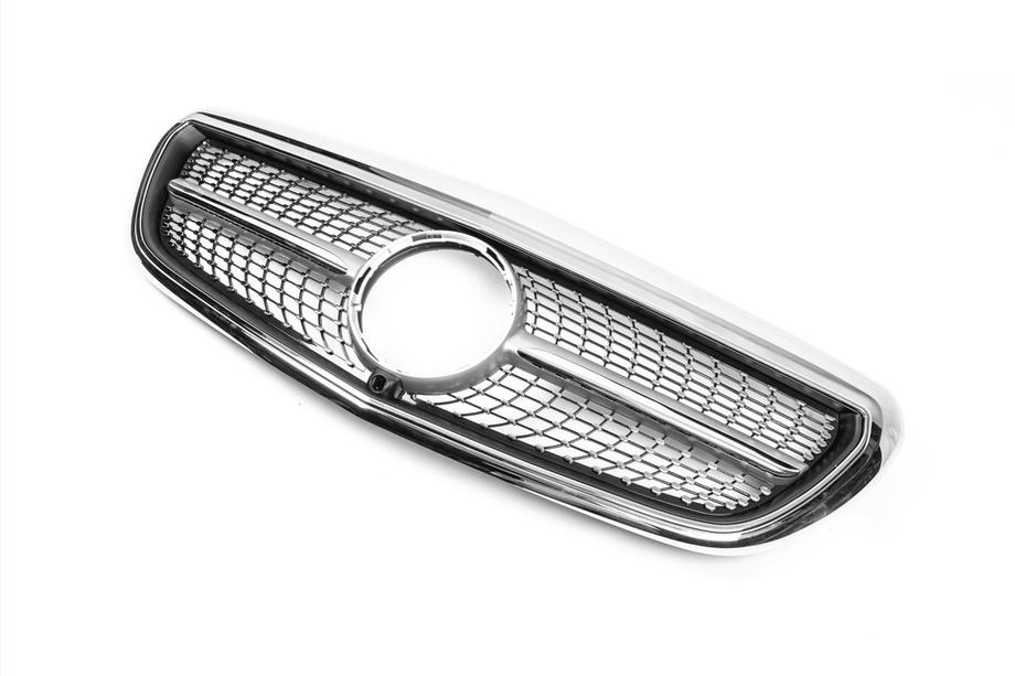 Mercedes E-class W213 2016-2023 Calandre Avant Diamond (pour Classic et Exclusive, 2016-2019) Sans emplacement pour caméra Photo 3