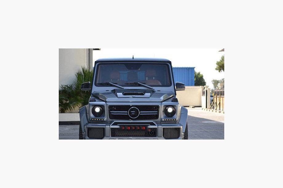 Mercedes G class W463 1990-2018 Caches de phares avec LED (6 diodes, kit) Photo 6