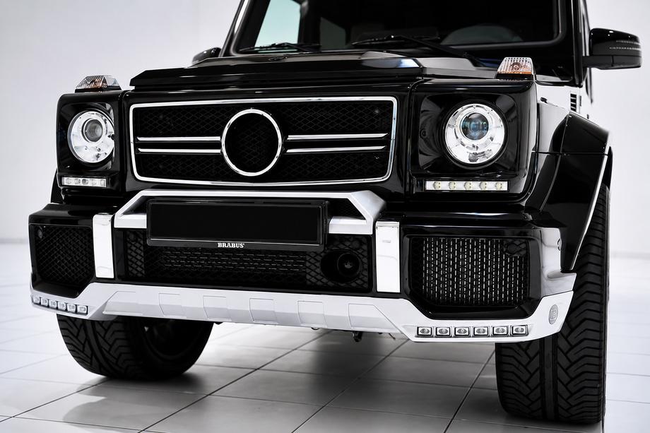 Mercedes G class W463 1990-2018 Lame de pare-chocs avant BRBS avec LED Photo 1
