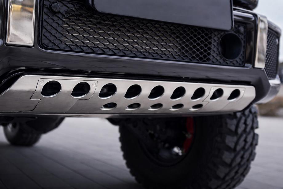 Mercedes G class W463 1990-2018 Protection de Pare-chocs Avant Inox Photo 1