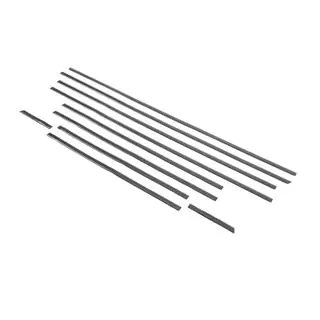 Moulures de porte noires (inserts)