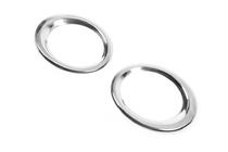 Nissan Qashqai 2007-2010 Entourages de phares antibrouillard chromes (2 pcs, inox) photo 5