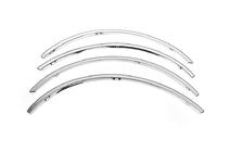 Nissan Tiida 2004-2011 Entourages d'Ailes (Inox) photo 2