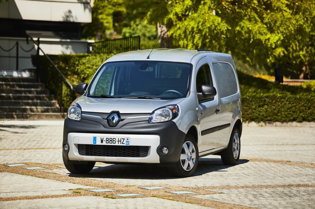 Examen électrique de modification mini-fourgonnette Renault Kangoo Z. E.