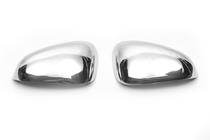 Seat Leon 2005-2012 Coques de rétroviseurs chromées (2005-2010, 2 pcs, inox) Carmos - Acier Inoxydable Turc photo 3