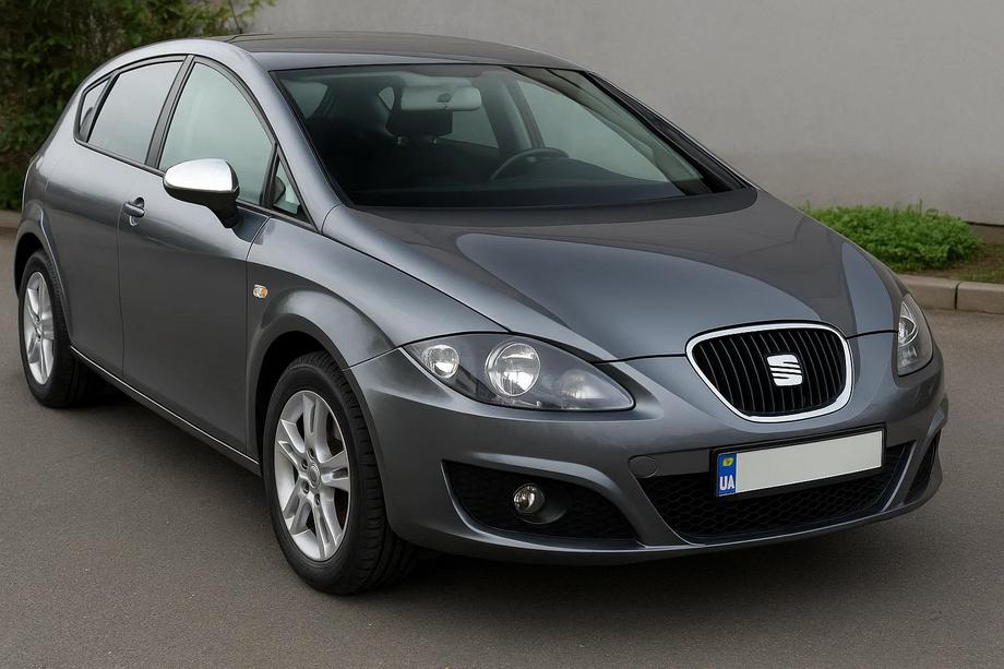 Seat Leon 2005-2012 Coques de rétroviseurs chromées (2005-2010, 2 pcs, inox) Carmos - Acier Inoxydable Turc Image