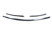Toyota Corolla 2007-2013 Couvre-calandre chromés (2010-2013, 3 pcs, acier inoxydable) photo 7