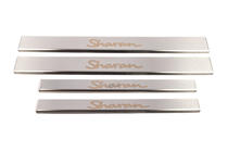 Volkswagen Sharan 1995-2010 Seuils de porte Carmos V1 (4 pcs, inox) photo 2