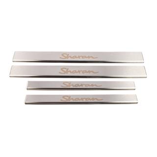 Seuils de porte Carmos V1 (4 pcs, inox) Volkswagen Sharan 1995-2010 photo 2