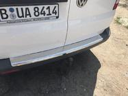Volkswagen T5 2010-2015 Protection de pare-chocs arrière avec rebord (Carmos V1, acier inoxydable) photo 2