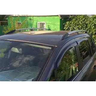 Barres de toit en aluminium (Caravan, chrome)