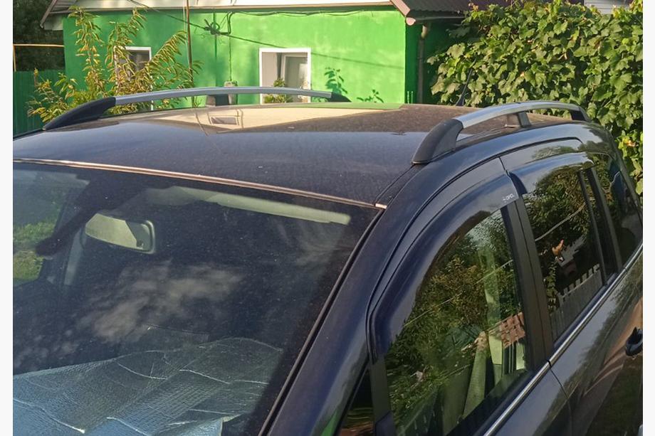 Opel Zafira B 2005–2011 Barres de toit en aluminium (Caravan, chrome) Image