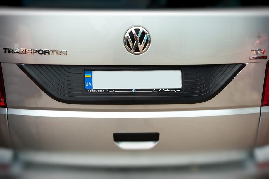 Volkswagen T6 2015-2024 Cache de coffre en plastique Noir Photo 3