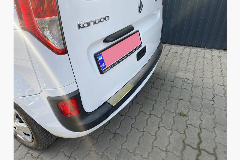 Renault Kangoo 2008–2020 Protection de Pare-chocs Arrière OmsaLine (2013+, Inox) Photo 2