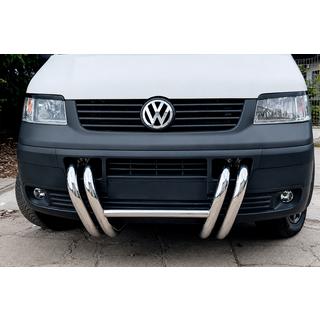 Pare-buffle ST006-03 Calandre (Inox) Volkswagen T5 Transporter 2003-2010 photo 3