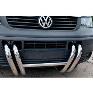 Pare-buffle ST006-03 Calandre (Inox) Volkswagen T5 Transporter 2003-2010 photo 4