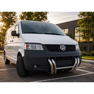 Pare-buffle ST006-03 Calandre (Inox) Volkswagen T5 Transporter 2003-2010 photo 1