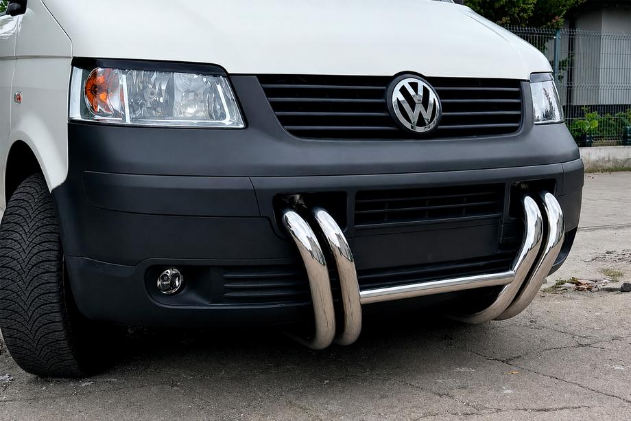 Volkswagen T5 Transporter 2003-2010 Pare-buffle ST006-03 Calandre (Inox) Photo 5
