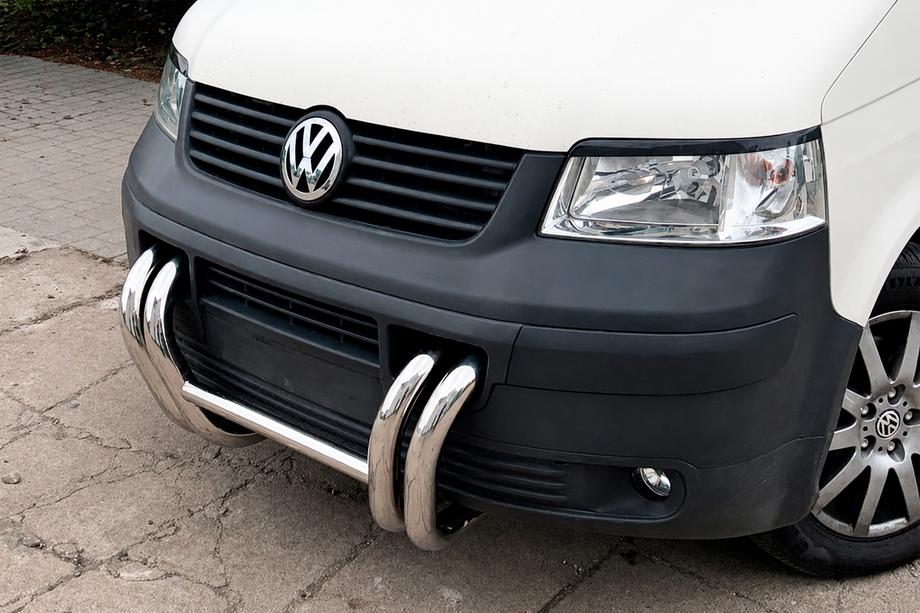 Volkswagen T5 Transporter 2003-2010 Pare-buffle ST006-03 Calandre (Inox) Photo 6