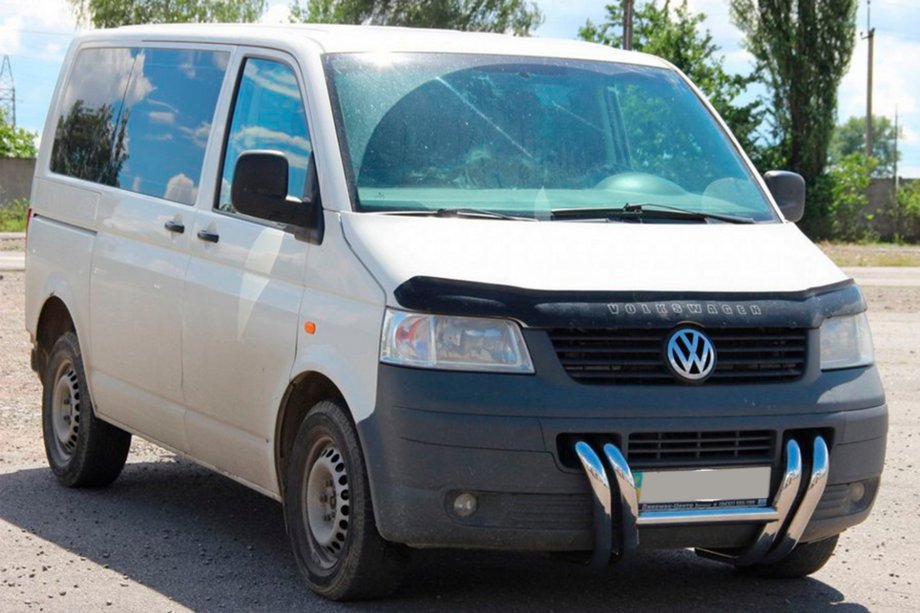 Volkswagen T5 Transporter 2003-2010 Pare-buffle ST006-03 Calandre (Inox) Photo 9