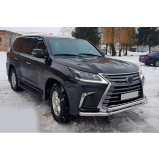Pare-buffle Avant ST014 (2015+, Inox) Lexus LX570/450d 2008-2022 photo 2