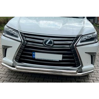 Pare-buffle Avant ST014 (2015+, Inox) Lexus LX570/450d 2008-2022 photo 4