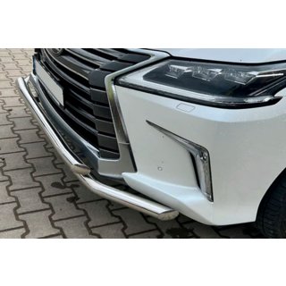 Pare-buffle Avant ST014 (2015+, Inox) Lexus LX570/450d 2008-2022 photo 3