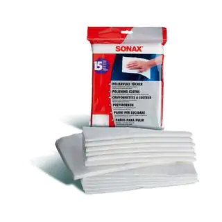 Sonax chiffons extra-doux pour polissage de finition de la carrosserie (15 pcs) photo 2