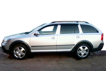 Skoda Octavia II A5 2010-2013 Déflecteurs de Vitres SW (4 pcs, HIC) photo 9