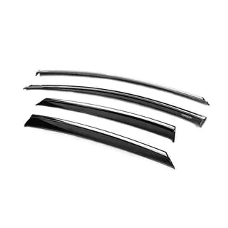Déflecteurs de vitres avec moulure chromée Niken (SD/HB, 4 pcs) photo 2
