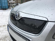 Skoda Fabia 2007-2014 Cache calandre hiver (2007-2010, supérieur) Brillant photo 3