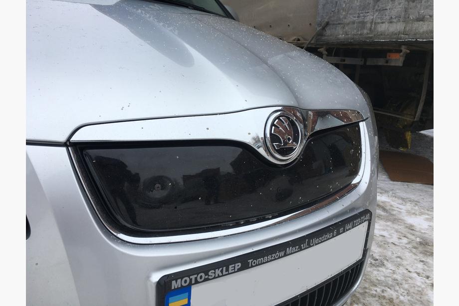 Skoda Fabia 2007-2014 Cache calandre hiver (2007-2010, supérieur) Mat Photo 2