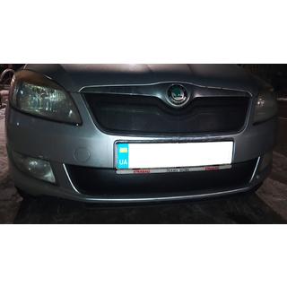 Cache calandre hiver (2011-2014, supérieur) Skoda Fabia 2007-2014 photo 2