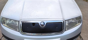 Skoda Fabia 2000-2007 Cache-grille d'hiver photo 4