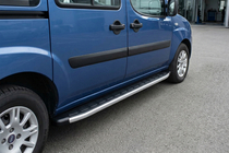 Fiat Doblo I 2001-2005 Marchepieds Latéraux Fullmond (2 pcs, aluminium) photo 1