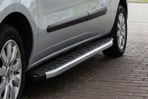 Fiat Doblo II 2010-2022 Marchepieds Latéraux Fullmond (2 pcs, Aluminium) photo 1