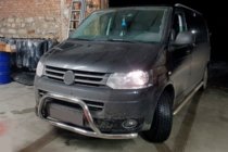 Volkswagen T5 2010-2015 Pare-buffle WT006ST (Inox) photo 3