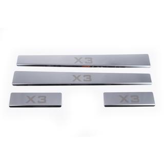 Seuils de porte Carmos (4 pcs, inox) photo 2