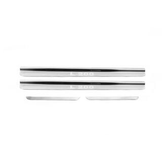 Seuils de porte Carmos (4 pcs, inox) photo 1