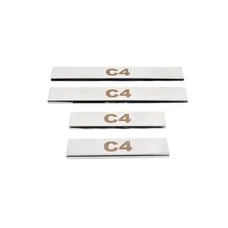 Seuils de porte Carmos (4 pcs, inox) photo 3