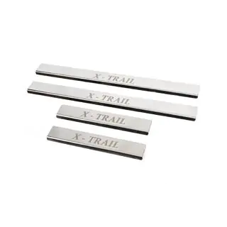 Seuils de porte Carmos (4 pcs, inox)