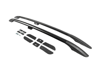 Opel Agila 2000-2007 Barres de Toit Noires photo 1