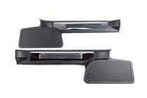 Toyota Land Cruiser 200 2007-2021 Seuils de porte en plastique avec eclairage (noir) photo 5